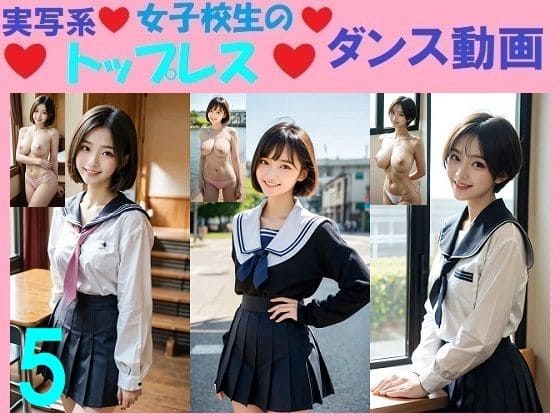 実写系女子校生のトップレスダンス動画5(浜辺  竜)｜エロアニメプレミアムWorld